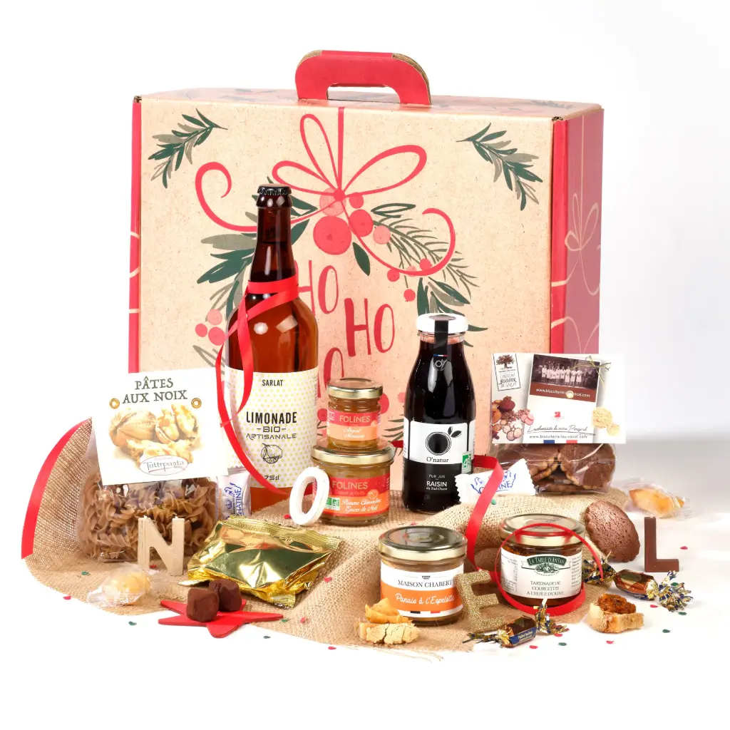 Panier garni de Noël Végétarien