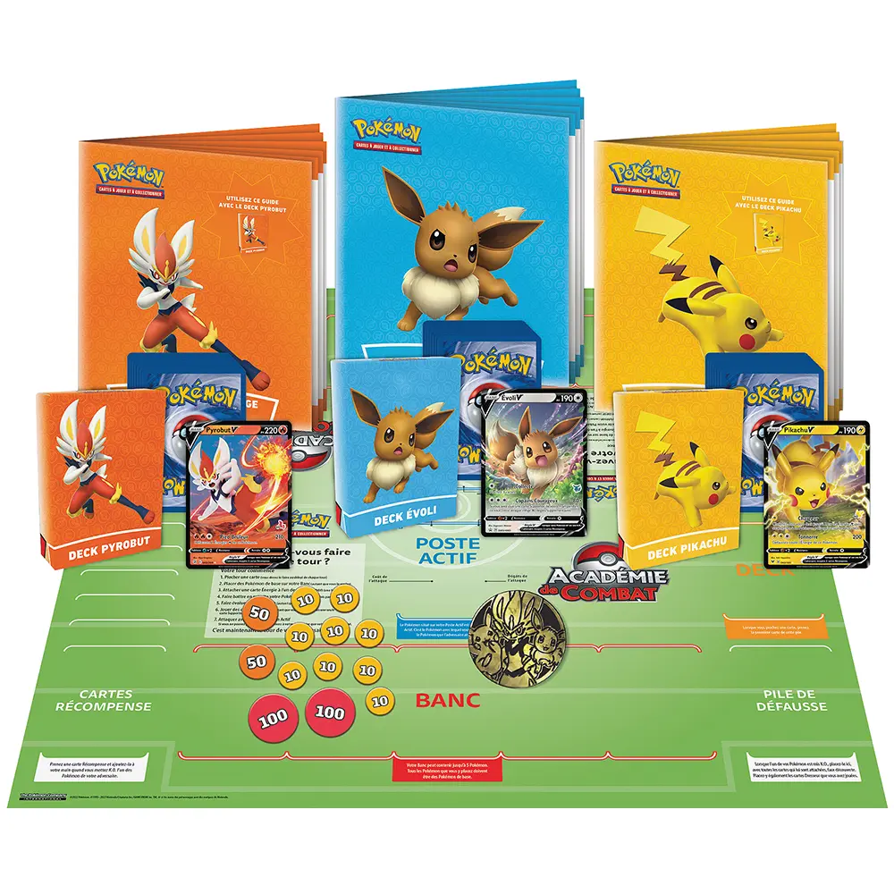 Coffret de jeu académie Pokémon