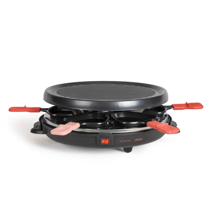 Set à raclette 6 personnes - Livoo x Marmiton