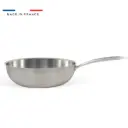Brigade - Wok en acier inoxydable 28 cm