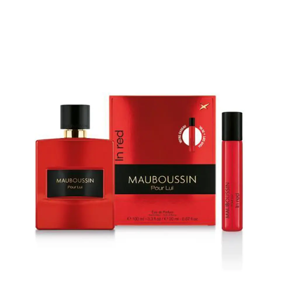 Mauboussin Pour Lui In Red – Travel Edition