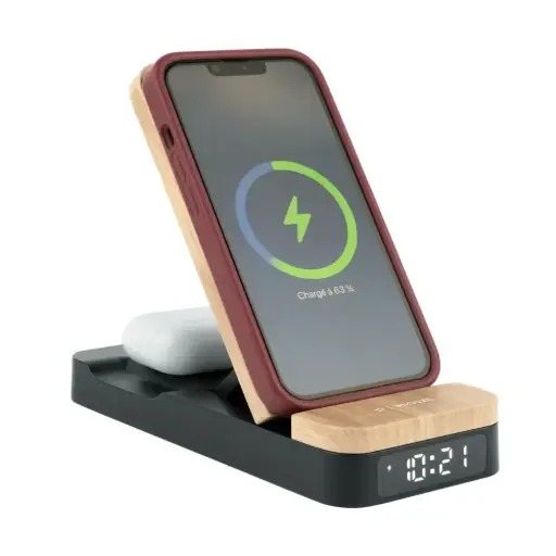 [C850I] Réveil & chargeur 3 en 1
