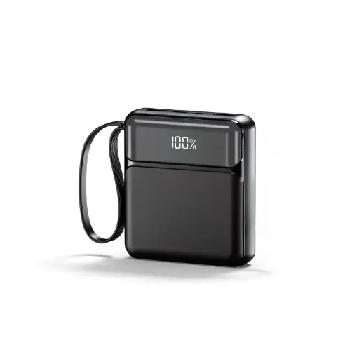 [BLP7765-133] Batterie de secours 10000 mAh avec cables intégrés BLAUPUNKT
